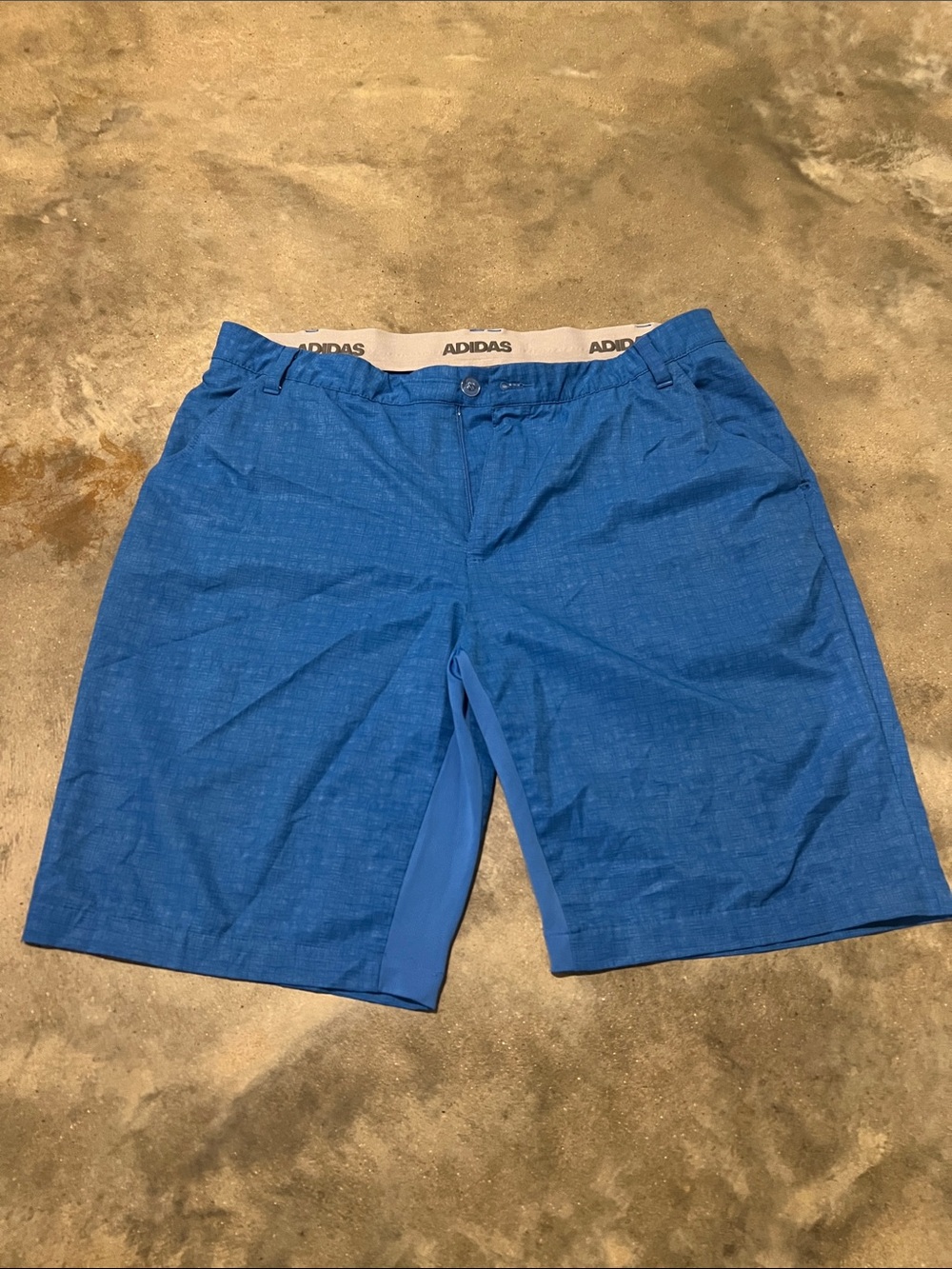 adidas Men's Royal Blue Hybrid Performance Shorts